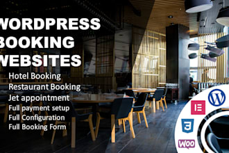 design unique wordpress restaurant website with food order, delivery system