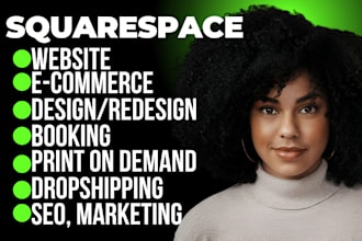 setup ecommerce squarespace store printful printify redesign squarespace seo