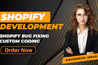 fix shopify dropshipping store and customize your store