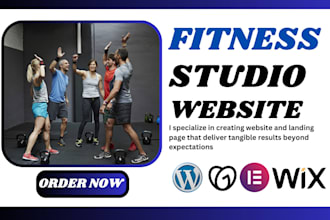design fitness studios store gym instructors fitness studio membership website