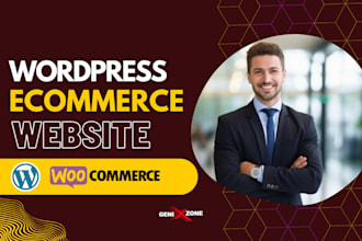create ecommerce website or woocommerce online store