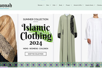 design profitable islamic wears shopify store arabian wears shopify store
