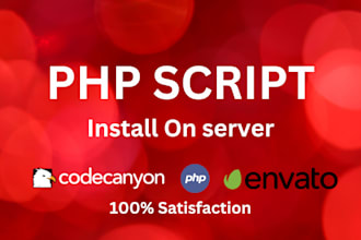install any PHP script on your hosting or vps server