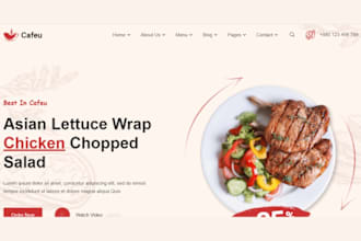 design your ideal food and restaurant website with flavourful aesthetics