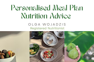 be your personal nutritionist, create meal plan, give nutrition advice