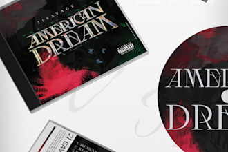 design album cover or music artwork