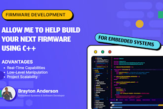 help build your embedded systems microcontroller firmware, iot