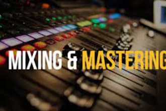 mix and or master your house music beautifully