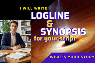 write synopsis treatment logline to pitch movie script screenplay story book