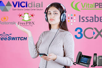 do configure and secure your voip pbx vicidial issabel and other opensource