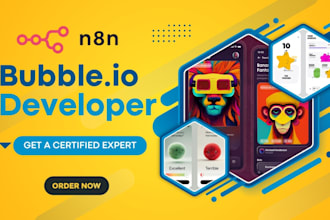 bubble io developer bubble app developer bubble mvp saas bubble marketplace n8n