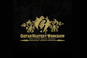 design guitar mastery workshop logo