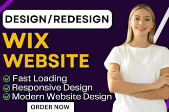 do wix website design, wix website redesign, wix redesign, wix ecommerce website