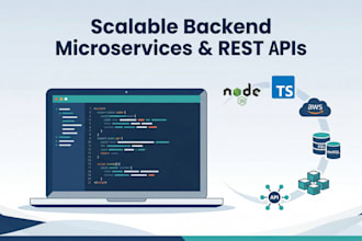 build scalable backend microservices and rest apis