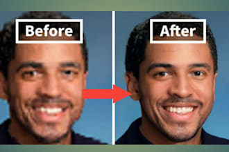 photoshop retouching, blurry photos,editing portrait photos