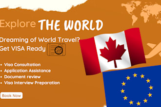 do tourist visa application for canada, schengen and other countries