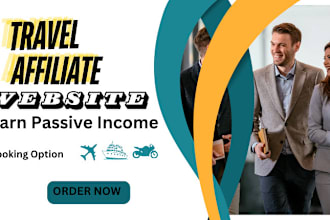 create an outstanding travel agency website and travel agents website