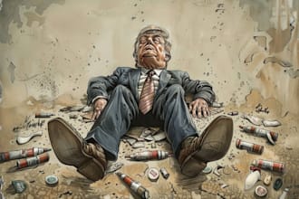 create political and editorial cartoons