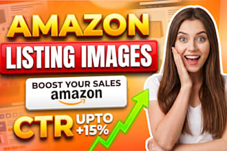 do professional amazon listing images design