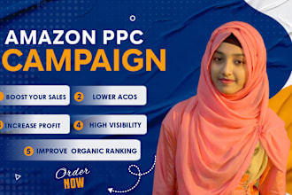 setup and optimize your amazon PPC campaigns, amazon fba PPC, ads campaign