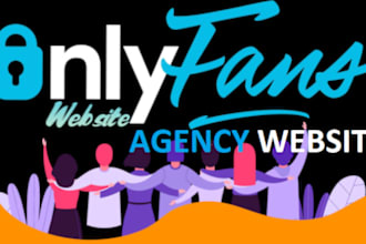 create onlyfans website clone, modeling, agency website, and live streaming