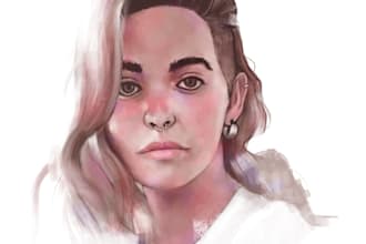 paint a professional portrait for you, no ai