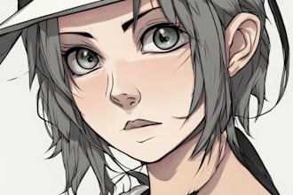 draw anime and manga art