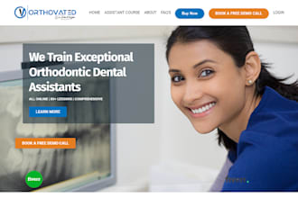 build online course website, landing page, kajabi online course, kajabi website