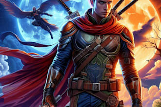 do a realistic superhero portrait from your imagination