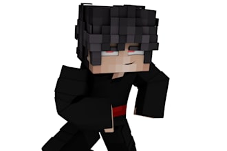 make HD minecraft skin render 3d within 24 hours