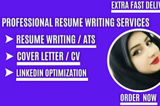 create a professional fresh resume from the ground up
