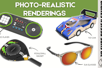 create photorealistic 3d product rendering in keyshot