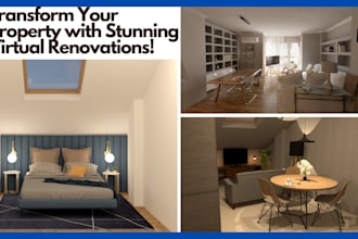 create virtual 3d renovation designs to boost your apartment sale