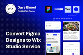 convert figma designs to wix studio website