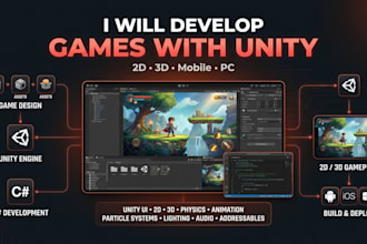 develop games with unity