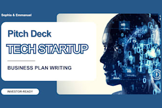 design investor ready tech startup pitch deck redesign startup business plan