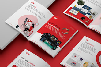 design a professional catalog or brochure for your business