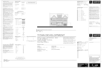 do architectural drawing for city permit
