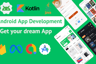 make android apps using java or kotlin in android studio