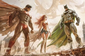 transform your ideas into superhero comic cover art