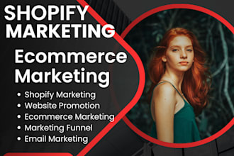 shopify sales marketing, shopify website promotion, ecommerce marketing klaviyo