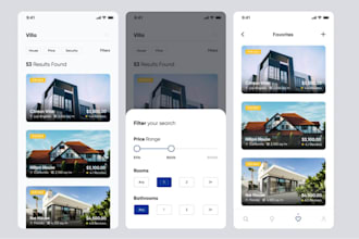 create real estate website, property listing website