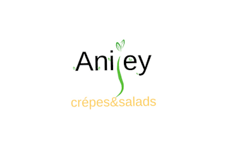 design amazing pancakes and salads logo