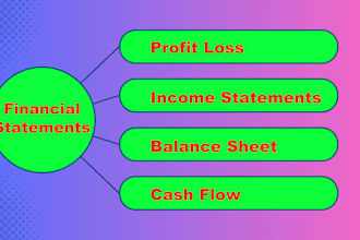 prepare profit loss, balance sheet, cash flow, income statement