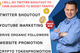 twitter shoutout crypto website share link to 70m audience youtube affiliate ig