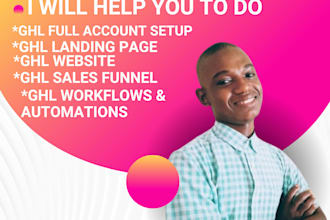 do ghl landing page ghl website ghl sales funnel ghl expert