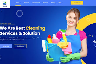 design house cleaning service website booking koala office cleaning launch27