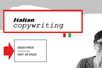 do sales italian copywriting for your business