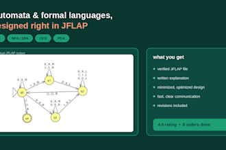 design automata re nfa dfa cfg pda and parse trees using jflap