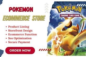 pokemon trading card website pokemon shopify store game card shopify website